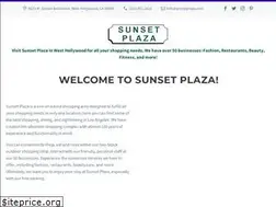 Sites similar to sunsetplaza.com