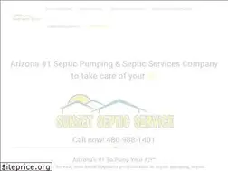 Sites similar to sunsetsepticaz.com