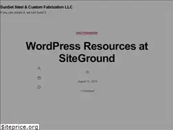 Sites similar to sunsetsteelllc.com