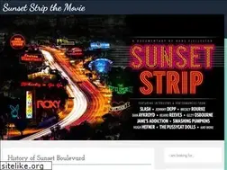 Sites similar to sunsetstripthemovie.com
