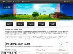 Sites similar to sunsetsunrisetime.com