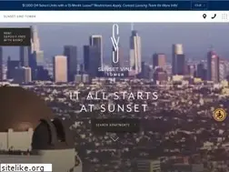 Sites similar to sunsetvinetower.com
