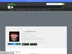 Sites similar to sunshine-live.radio.at