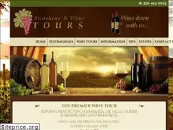 Sites similar to sunshineandwinetours.com