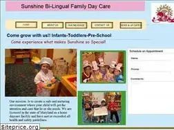 Sites similar to sunshinebi-lingualfamilydaycare.com