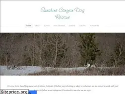 Sites similar to sunshinecanyondogrescue.org