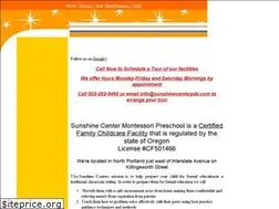 Sites similar to sunshinecenterpdx.com