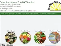 Sites similar to sunshinefoodandvitamin.com