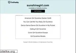 Sites similar to sunshinegirl.com