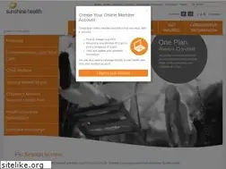 Sites similar to sunshinehealth.com