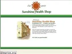 Sites similar to sunshinehealthshop.co.uk