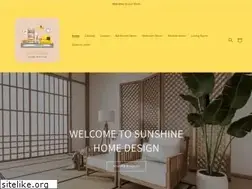 Sites similar to sunshinehomedesign.com