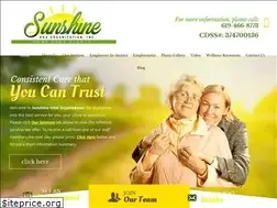 Sites similar to sunshinehomehealthaide.com