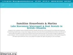 Sites similar to sunshinehouseboats.com
