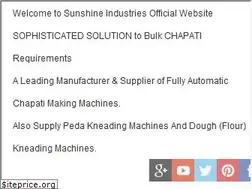 Sites similar to sunshineindustries.co.in