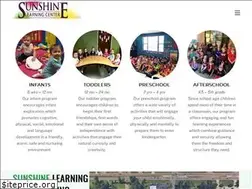 Sites similar to sunshinelearningcenter.net