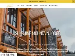 Sites similar to sunshinemountainlodge.com