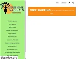 Sites similar to sunshinenaturals.com