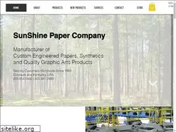 Sites similar to sunshinepaper.com