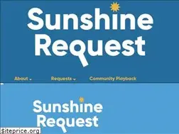 Sites similar to sunshinerequest.com
