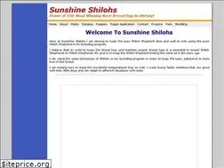 Sites similar to sunshineshilohs.com