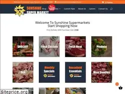 Sites similar to sunshinesupermarkets.com