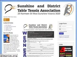 Sites similar to sunshinetabletennis.com