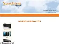 Sites similar to sunshinevidros.com.br