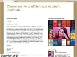 Sites similar to sunsignsbylindagoodman.blogspot.com