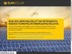 Sites similar to sunsolar.fi
