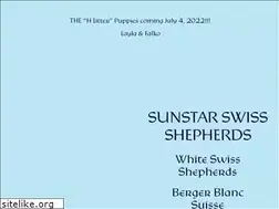 Sites similar to sunstarswissshepherds.com