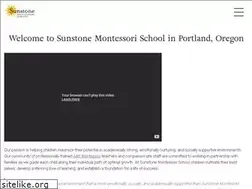 Sites similar to sunstonemontessori.org