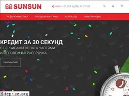 Sites similar to sunsun.ua