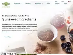 Sites similar to sunsweetingredients.com