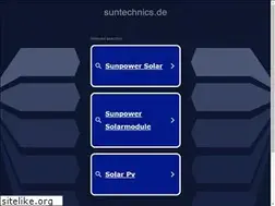 Sites similar to suntechnics.de