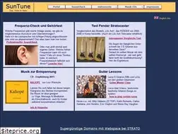 Sites similar to suntune.de