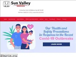 Sites similar to sunvalleyhonda.com