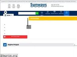 Sites similar to sunways.com.ua
