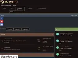 Sites similar to sunwell-community.com