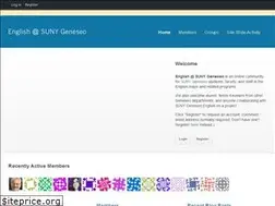 Sites similar to sunygeneseoenglish.org