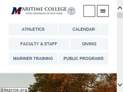 Sites similar to sunymaritime.edu