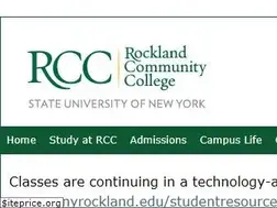 Sites similar to sunyrockland.edu