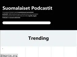 Sites similar to suomalaiset-podcastit.fi