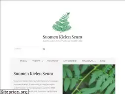 Sites similar to suomenkielenseura.fi