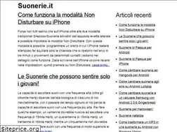 Sites similar to suonerie.it