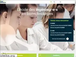 Sites similar to supbiotech.fr