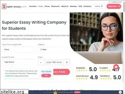 Sites similar to super-essay.com