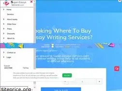 Sites similar to super-essays-service.com