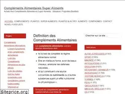 Sites similar to super-food.fr