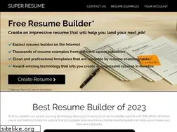 Sites similar to super-resume.com